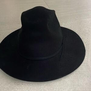 Wyeth 100% Felt Wool Nash High Crown Cowboy Hat Urban Outfitters Free People